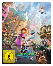 Zoomania 2 BD (Lim. Steelbook)