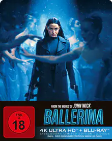 From the World of John Wick: Ballerina UHD+BD (Lim. Steelbook exkl. D2C-Shop)