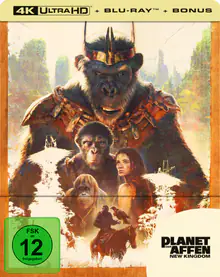 Planet der Affen: New Kingdom UHD BD (Lim. Steelbook)